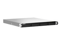 QNAP TS-464U - NAS-server - 4 brønner - 32 TB - kan monteres i rack - SATA 6Gb/s - HDD 8 TB x 4 - RAID 0, 1, 5, 6, 10, JBOD - RAM 8 GB - 2.5 Gigabit Ethernet - iSCSI støtte - 1U TS-464U-8G+4XST8000VN004