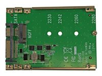 StarTech.com M.2 SATA SSD to 2.5in SATA Adapter - M.2 NGFF to SATA Converter - 7mm - Open-Frame Bracket - M2 Hard Drive Adapter (SAT32M225) - Diskkontroller - 1 Kanal - SATA 6Gb/s - SATA 6Gb/s - for P/N: BRACKET125PT, BRACKET125PTP, SATERASER4, SDOCK1EU3P2, SDOCK4U313, USB31C2SAT3 SAT32M225