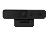 Cisco Webex Desk Camera - Nettkamera - farge - 13 000 000 piksler - lyd - USB-C - MJPEG, YUY2, NV12 - gjenfabrikert CD-DSKCAM-C-WW-RF
