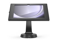 Compulocks Galaxy Tab A9 Apex Enclosure Mast Counter Stand - Monteringssett (stativ, hus) - for nettbrett - låsbar - metallramme - svart - skranke - for Samsung Galaxy Tab A9 333B87GAPX9B
