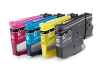 Brother LC527XL Value Pack - 4-pack - Høy ytelse - svart, gul, cyan, magenta - original - hengeboks - blekkpatron - for Brother MFC-J4350DW, MFC-J4550DW LC527XLVAL
