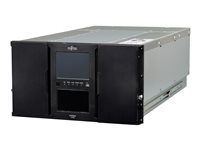 Fujitsu ETERNUS LT260 - Båndbibliotek - spor: 80 - maks antall stasjoner: 6 - kan monteres i rack - 6U - strekkodeleser, med 1 postspor - Oppgradering, felt FTS:LT260BASE