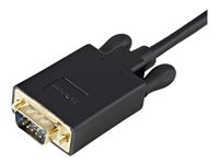 StarTech.com 3ft DisplayPort to VGA Adapter Cable - 1920x1200 - Active DisplayPort (DP) Computer or Laptop to VGA Monitor or TV Display (DP2VGAMM3B) - Adapterkabel - DisplayPort (hann) låst til HD-15 (VGA) (hann) - DisplayPort 1.2 - 1 m - aktiv, 2048 x 1280-støtte 60 Hz - svart DP2VGAMM3B