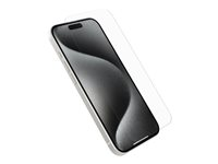 OtterBox Premium - Skjermbeskyttelse for mobiltelefon - glass - blank - for Apple iPhone 16 Pro 77-96188