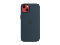 Apple - Baksidedeksel for mobiltelefon - MagSafe-samsvar - silikon - avgrunnsblå - for iPhone 13 MC2Y4ZM/A