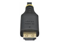 StarTech.com - High Speed - HDMI-kabel - HDMI hann til HDMI hann - 50 cm - skjermet - svart - halogenfri, passiv, 4K 60Hz støtte, 1440p (UWQHD) støtter 144 Hz, støtte for 1080p 240 Hz HDMI2-CABLE-GRIP-50C