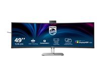 Philips 49B2U6903CH - 6000 Series - LED-skjerm - kurvet - 49" - HDR 49B2U6903CH/00