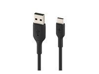Belkin BoostCharge - USB-kabel - 24 pin USB-C (hann) til USB (hann) - 3 m - svart CAB001BT3MBK