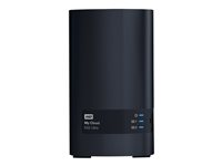 WD My Cloud EX2 Ultra WDBVBZ0040JCH - Personlig skylagringsenhet - 2 brønner - 4 TB - HDD 2 TB x 2 - RAID 0, 1, JBOD - RAM 1 GB - Gigabit Ethernet - iSCSI støtte WDBVBZ0040JCH-EESN