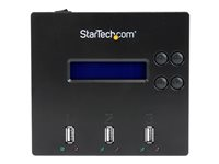StarTech.com 1:2 Standalone USB Duplicator and Eraser - Memory Stick Cloner - USB 2.0 Flash Drive Copier / Thumb Eraser (USBDUP12) - USB-stasjonsduplikator - 2 brønner - for P/N: SVA5H2NEUA USBDUP12