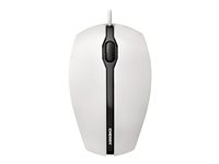 CHERRY GENTIX - Mus - høyre- og venstrehåndet - optisk - 3 knapper - kablet - USB - grå, hvit JM-0300-0