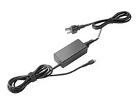 HP USB-C LC - Strømadapter - AC - 45 watt - for Elite Mobile Thin Client mt645 G7; Fortis 11 G9; Pro Mobile Thin Client mt440 G3 1MZ01AA