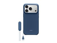 Beats - Baksidedeksel for mobiltelefon - med stativ og kamerakontroll - MagSafe-samsvar - polykarbonat - grunnfjell blå - for iPhone 17 Pro MGTP4LL/A