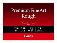 Canon Premium FA-RG1 - Bomull - ru - 21,5 mille - A2 (420 x 594 mm) - 320 g/m² - 25 ark kunstpapir - for imagePROGRAF PRO-1000 4562C005