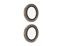 ZAGG InvisibleShield Premium GL - Linsebeskytter for mobiltelefon - gull - for Apple iPhone 16, 16 Plus, 17 200119621