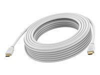 VISION - High Speed - HDMI-kabel - HDMI hann til HDMI hann - 15 m - dobbeltisolert - hvit - båndbredde på 48 Gbps, 8K 60Hz støtte TC 15MHDMI8K