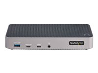 StarTech.com USB-C Triple Monitor Docking Station - HDMI/DP Triple 4k USB-C Dock - 5x USB Hub - GbE - 100W PD - Universal Multi Monitor Docking Station - Thunderbolt 3/4 Compatible (116E-USBC-DOCK) - Dokkingstasjon - USB-C - 1GbE 116E-USBC-DOCK