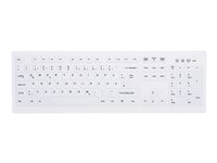 Active Key AK-C8100 - Utskiftbar tastemembran til tastatur - hvit AK-C8100-W/NOR