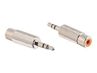C2G - Audioadapter - mini-phone stereo 3.5 mm hann til RCA hunn 80463