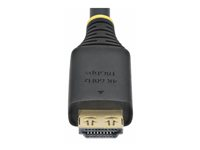 StarTech.com - High Speed - HDMI-kabel - HDMI hann til HDMI hann - 5 m - skjermet - svart - halogenfri, passiv, 4K 60Hz støtte, 1440p (UWQHD) støtter 144 Hz, støtte for 1080p 240 Hz HDMI2-CABLE-GRIP-5M