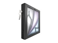 Compulocks iPad Air M2 & M3 13", Apex Enclosure Portable Floor Stand - Black - Monteringssett (hus, gulvstativ) - for nettbrett - bærbar - låsbar - høyverdig aluminium, metallramme - svart - plassering på gulv - for Apple 13-inch iPad Air M2 Wi-Fi, M2 Wi-Fi + Cellular 147B13APXB