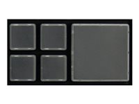 Active Key Replaceable key with keycap, Size 2x2 - Utskiftningstaster for tastatur - gjennomsiktig - for P/N: AK-S100D-UW-B/112 AK-MXT-2X2-B