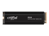 Crucial P310 - SSD - 1 TB - intern - M.2 2280 - PCIe 4.0 x4 (NVMe) - integrert kjøle CT1000P310SSD5
