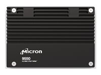 Micron 9550 PRO - SSD - Enterprise, Read Intensive - kryptert - 7.68 TB - intern - 2.5" - U.2 PCIe 5.0 x4 (NVMe) - TCG Opal Encryption 2.0 - TAA-samsvar MTFDLAL7T6THA-1BK1DABYYR
