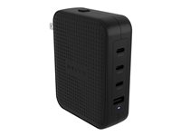 HyperJuice - Strømadapter - 145 watt - utgangskontakter: 4 - svart HJ1001BKWWGL