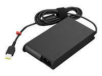 Lenovo ThinkCentre - Strømadapter - AC 100-240 V - 230 Wh - svart 4X21L38742