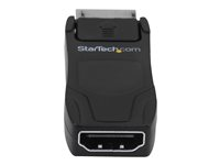 StarTech.com Displayport to HDMI Adapter - 4K30 - DPCP & HDCP - DisplayPort 1.2 to HDMI 1.4 - Apple HDMI Adapter (DP2HD4KADAP) - Video adapter - DisplayPort hann til HDMI hunn - svart - passiv, 4 K 30 Hz (3840 x 2160) støtte - for P/N: TB2DOCK4K2DP DP2HD4KADAP