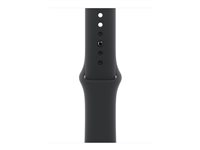 Apple - Bånd for smart armbåndsur - 42mm - M/L-størrelse - svart MXLK3ZM/A