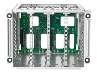 HPE 2SFF Tri-Mode U.3 x4 BC Side-by-Side Drive Cage Kit - Lagringsdrevhylse - U.3 P55093-B21