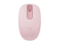 Logitech M196 - Mus - høyre- og venstrehåndet - optisk - 3 knapper - trådløs - Bluetooth - rosa 910-007461