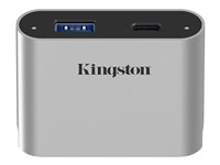 Kingston Workflow Station - dokkingstasjon - USB-C 3.2 Gen 1 WFS-USB