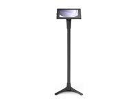 Compulocks Surface Pro 8-11 Apex Enclosure Portable Floor Stand - Stativ - for nettbrett - låsbar - metallramme - svart - for Microsoft Surface Pro 8, Pro 9 147B580APXB