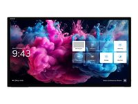 Avocor AVH-6520 - 65" Diagonalklasse H Series LED-bakgrunnsbelyst LCD-skjerm - interaktiv - med pekeskjerm (multiberørings) - 4K UHD (2160p) 3840 x 2160 - direktebelyst LED - med Logitech Rally Bar Huddle AVO-AVH-6520-RBH