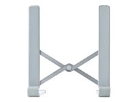 StarTech.com Foldable Laptop Riser Stand, Portable Height Adjustable Ergonomic Laptop Stand, Ventilated Aluminum Frame Supports 22lb (10Kg), Tilt/Raised/Angled Laptop/Tablet Stand, Collapsible Design - Notebookstativ - skrivebord - inntil 15,6" - sølv LAPTOP-RISER-BAR