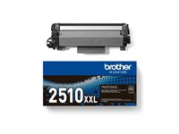 Brother TN2510XXL - Ultra High Yield - svart - original - boks - tonerpatron - for Brother HL-L2865DW, MFC-L2960DW, MFC-L2980DW TN2510XXL
