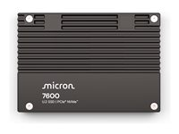 Micron 7600 MAX - SSD - Mixed Use - kryptert - 6.4 TB - intern - 2.5" - U.2 PCIe 5.0 x4 (NVMe) - FIPS 140-3 Level 2 - TCG Opal Encryption MTFDLAL6T4THS-1BP1DFCYYR