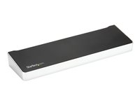 StarTech.com 4K USB-C Dock - Triple Monitor - Mac & Windows - 60W USB PD (DK30CH2DPPDU) - Dokkingstasjon - USB-C - HDMI, 2 x DP - 1GbE - 60 watt DK30CH2DPPDU