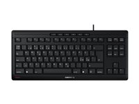 CHERRY STREAM KEYBOARD TKL - Tastatur - USB - Pan Nordic - tastsvitsj: CHERRY SX - svart JK-8600PN-2
