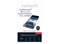 Insmat AntiShard+ - Skjermbeskyttelse for mobiltelefon - fullskjerm, 4 H Brilliant - film - gjennomsiktig 861-1655