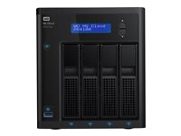 WD My Cloud PR4100 WDBNFA0160KBK - NAS-server - 4 brønner - 16 TB - HDD 4 TB x 4 - RAID 0, 1, 5, 10, JBOD - RAM 4 GB - Gigabit Ethernet WDBNFA0160KBK-EESN