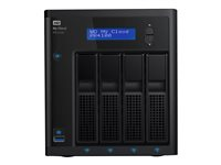 WD My Cloud PR4100 WDBNFA0560KBK - Pro Series - NAS-server - 4 brønner - 56 TB - HDD 14 TB x 4 - RAID 0, 1, 5, 10, JBOD - RAM 4 GB - Gigabit Ethernet WDBNFA0560KBK-EESN