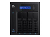 WD My Cloud EX4100 WDBWZE0240KBK - NAS-server - 4 brønner - 24 TB - HDD 6 TB x 4 - RAID 0, 1, 5, 10, JBOD, 5 hot spare - RAM 2 GB - Gigabit Ethernet - iSCSI støtte WDBWZE0240KBK-EESN