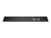 HP Dual Mode 975 - Tastatur - bakbelysning - trådløs - Bluetooth - Pan Nordic - for ProBook 445 G9, 455 G9; ZBook Power G9, Studio G9; ZBook Firefly 14 G9; ZBook Fury 16 G9 3Z726AA#UUW