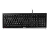 CHERRY STREAM KEYBOARD - Tastatur - USB - Pan Nordic - tastsvitsj: CHERRY SX - svart JK-8500PN-2