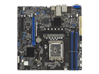 ASUS P13R-M/10G-2T - Hovedkort - micro ATX - LGA1700-sokkel - C262 Chipset - USB-C 3.2 Gen2, USB 3.2 Gen 1 - 2 x 10 Gigabit LAN - innbygd grafikk 90SB0CC0-M0UAY0