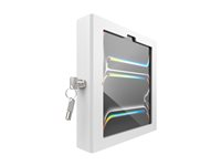 Compulocks iPad Pro M4 11" (2024), Apex Enclosure Rolling Cart - Rise Freedom Extended - Monteringssett (hus, vognstativ) - for nettbrett - låsbar - medisinsk - høyverdig aluminium - hvit - skjermstørrelse: 11" - for Apple 11-inch iPad Pro M4 Wi-Fi, M4 Wi-Fi + Cellular MCRSTDEXW11PAPX4W